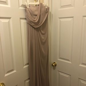 David’s bridal bridesmaid dress biscotti